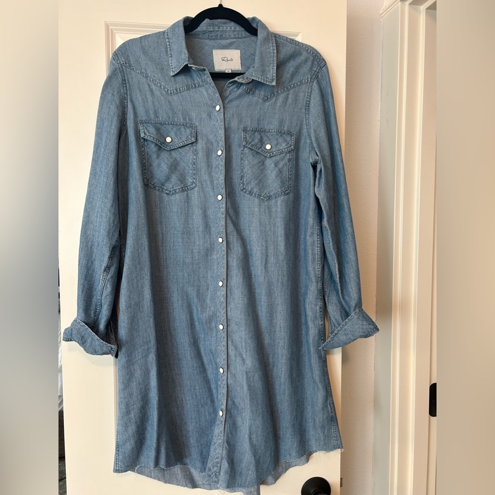 Rails denim shirt dress